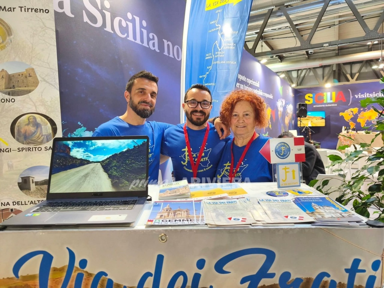 Anna Maria Londri torna testimonial del cammino “La via dei Frati”