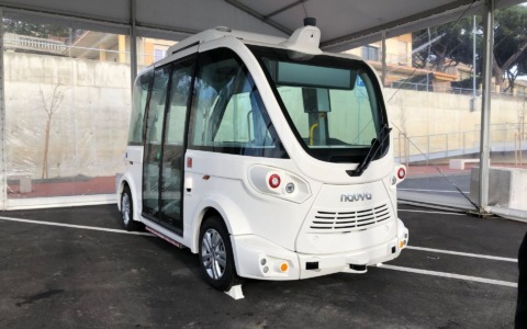 Autorizzata la sperimentazione delle navette autonome a Imperia