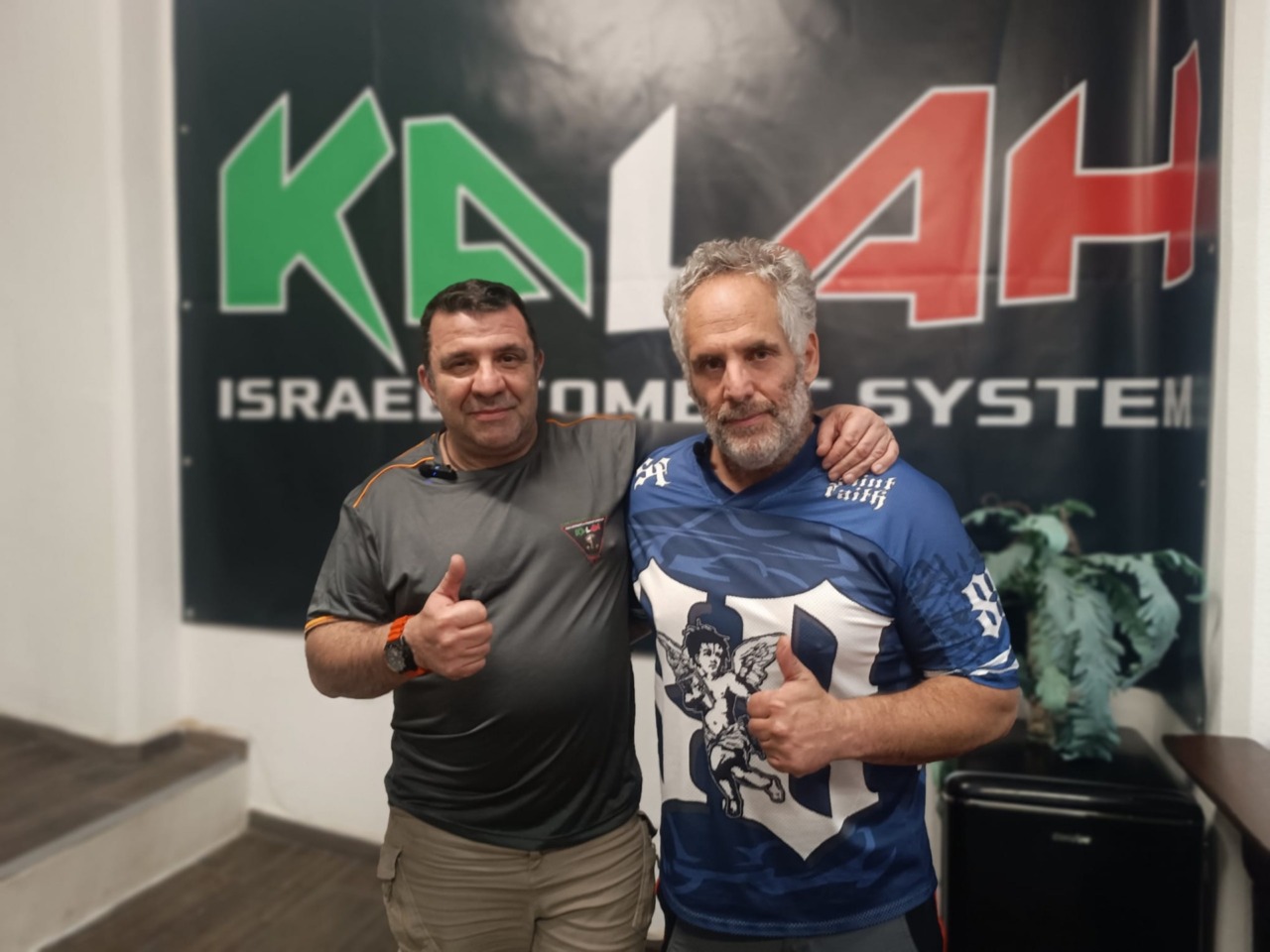 Idàn Abolnik, l’ex militare israeliano, ospite a un workshop di difesa personale ad Arma di Taggia