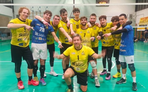Il Grafiche Amadeo trionfa contro il Villaggio Volley
