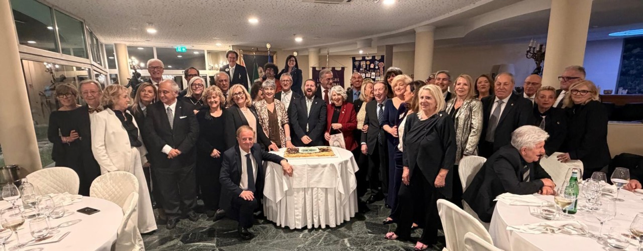Il Lions Club Sanremo Matutia celebra 38 anni con un Melvin Jones