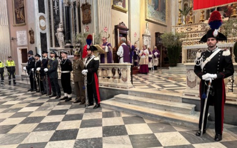 Il Precetto pasquale per le forze di polizia a Imperia