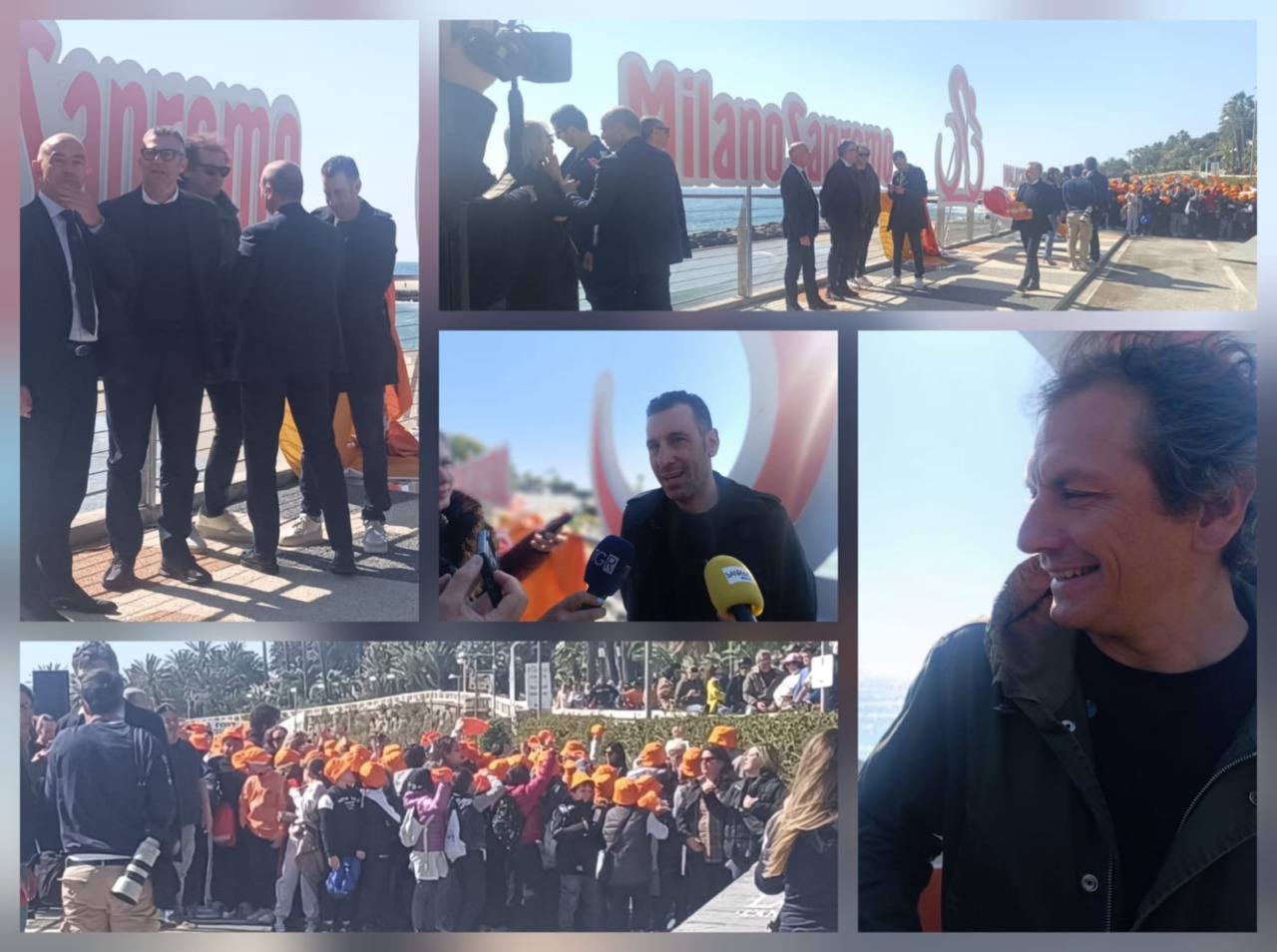 Inaugurata la Walk of Fame per la Milano Sanremo