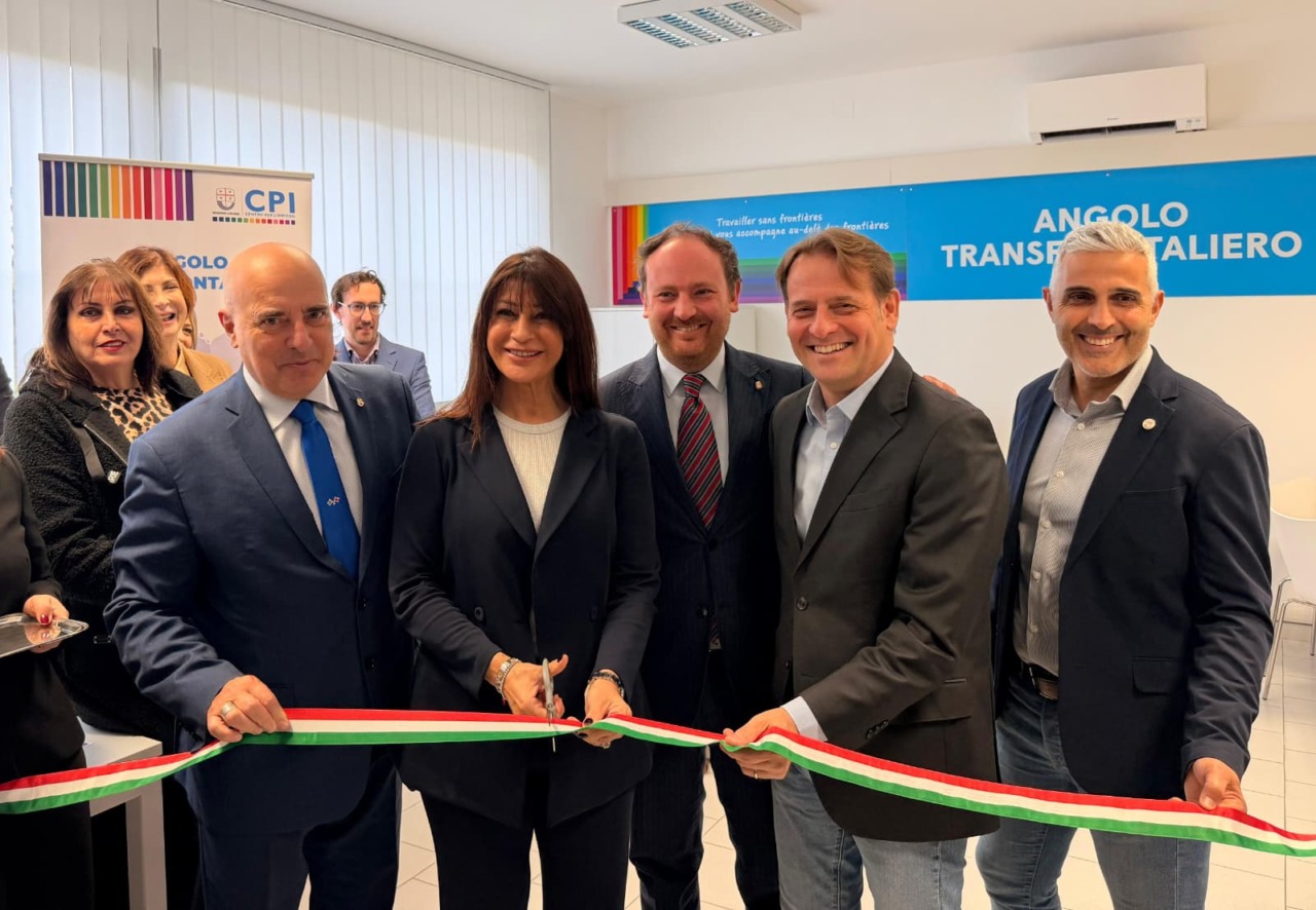 Inaugurato l’Angolo Transfrontaliero al Centro per l’Impiego di Ventimiglia