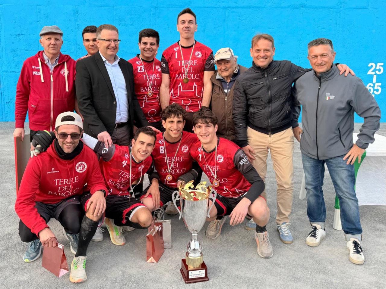L’Albese conquista la Supercoppa Italiana di pallapugno a Imperia
