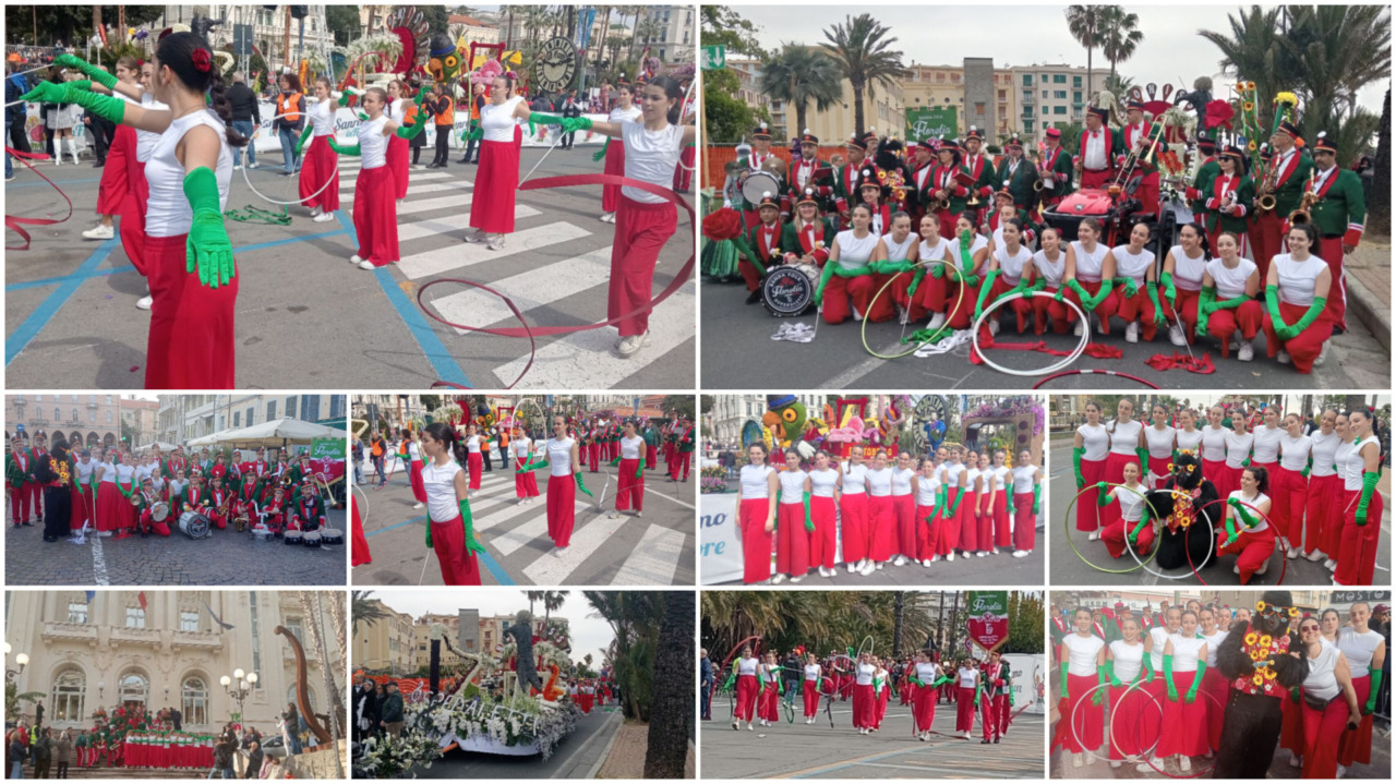 La ginnastica si fa notare a Sanremo in Fiore