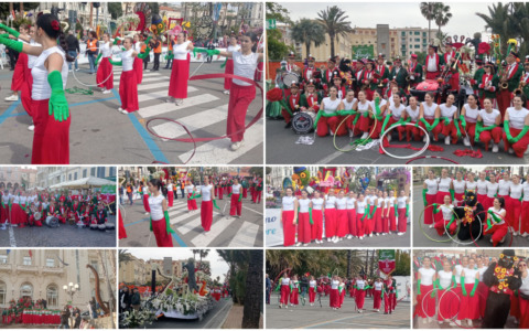 La ginnastica si fa notare a Sanremo in Fiore