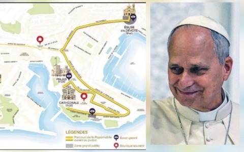 La prima visita di un Papa nel Principato di Monaco: 15mila fedeli in attesa