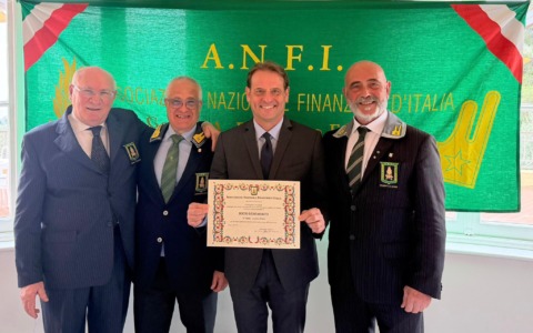 Marco Scajola nominato socio benemerito dell’Associazione Nazionale Finanzieri d’Italia