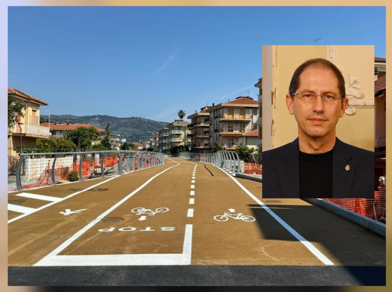 Segnaletica errata sulla ciclabile, Za Garibaldi: Un errore da correggere subito