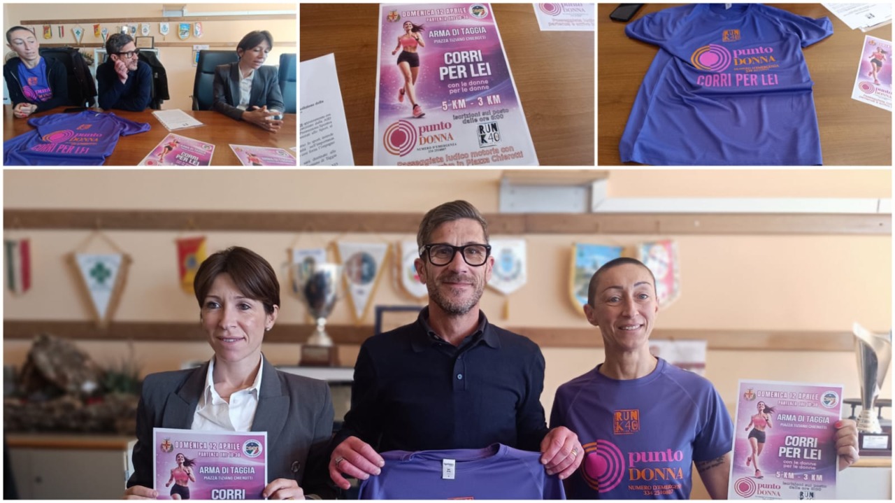 Taggia si prepara alla seconda edizione di “Corri con lei”