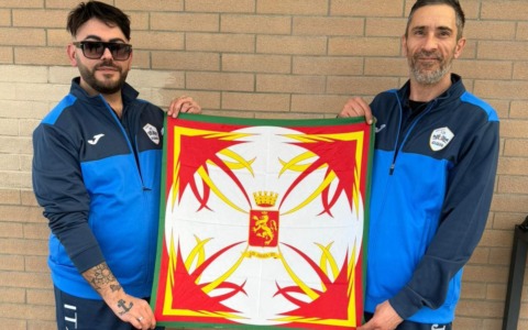 Trotta e Russo di Ventimiglia rappresentano la Liguria nella nazionale della Lega italiana Sbandieratori