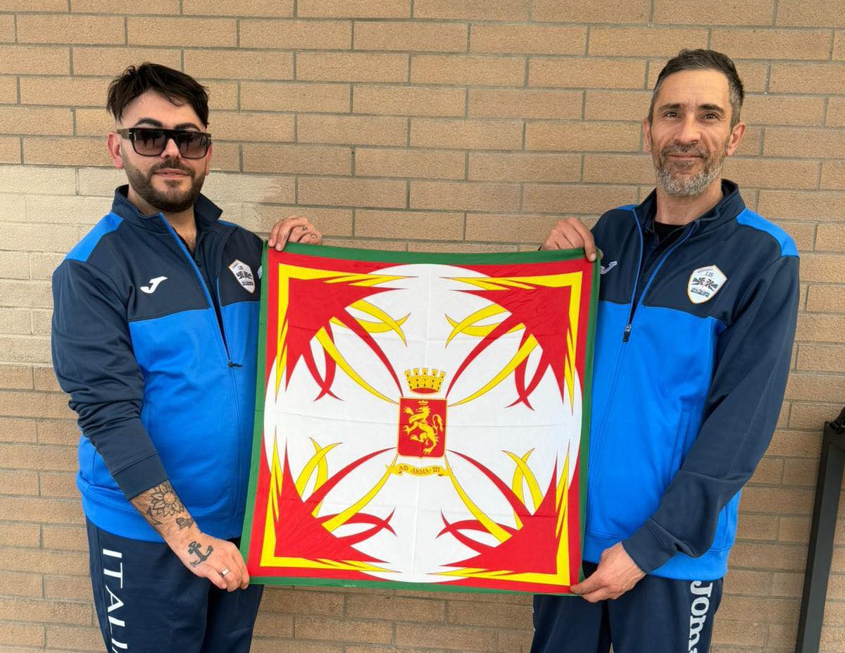 Trotta e Russo di Ventimiglia rappresentano la Liguria nella nazionale della Lega italiana Sbandieratori