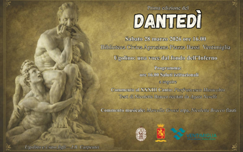 Ventimiglia celebra il Dantedì per la prima volta