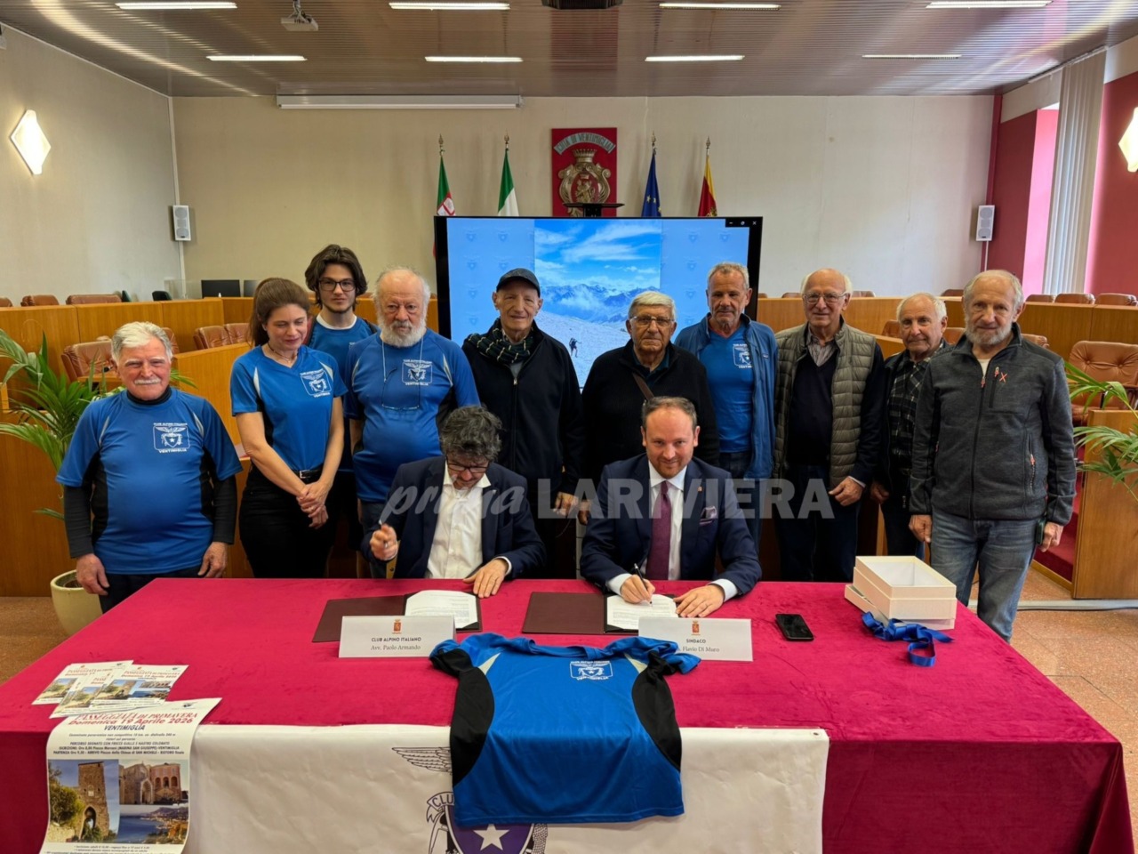 Accordo tra Cai e Comune di Ventimiglia per la valorizzazione dei sentieri