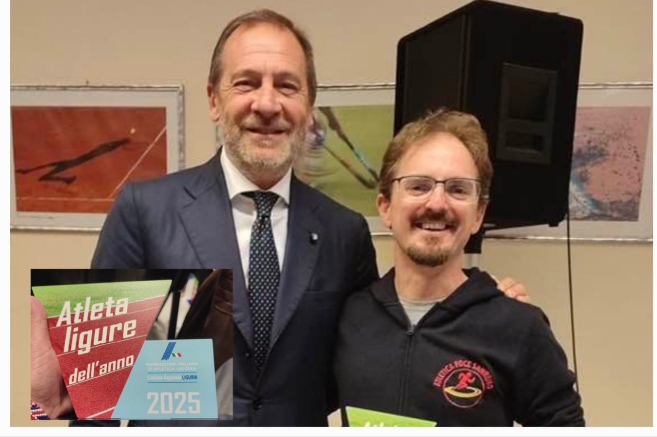 Alessandro Castagnino è stato nominato “Atleta Ligure dell’Anno”