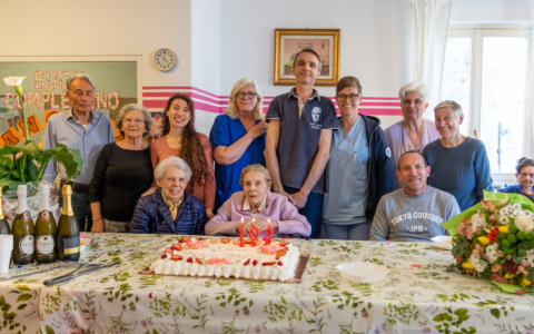 Angela Crespi celebra 102 anni