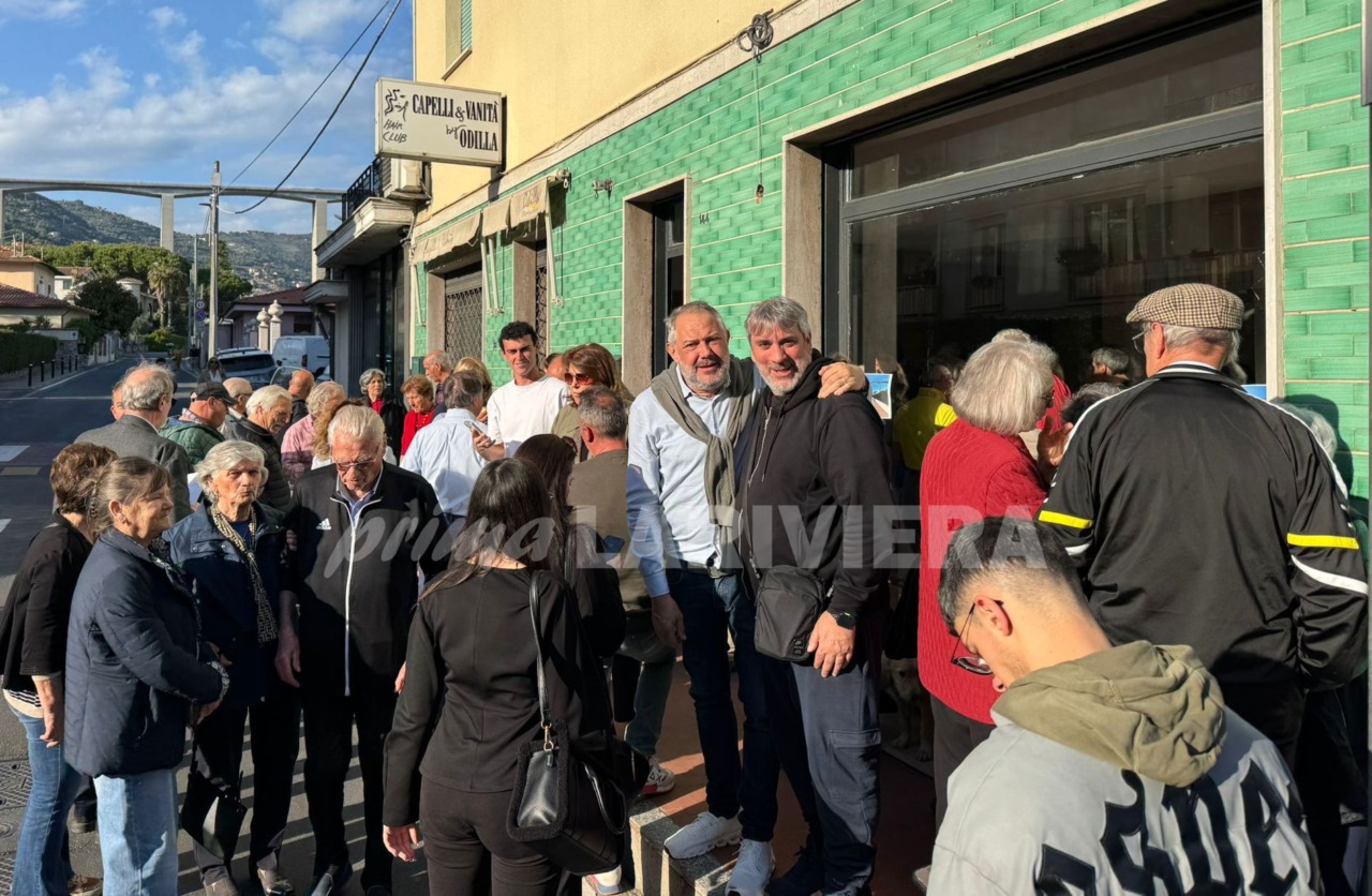 Apertura del point elettorale di “Obiettivo Bordighera – Sattanino Sindaco”