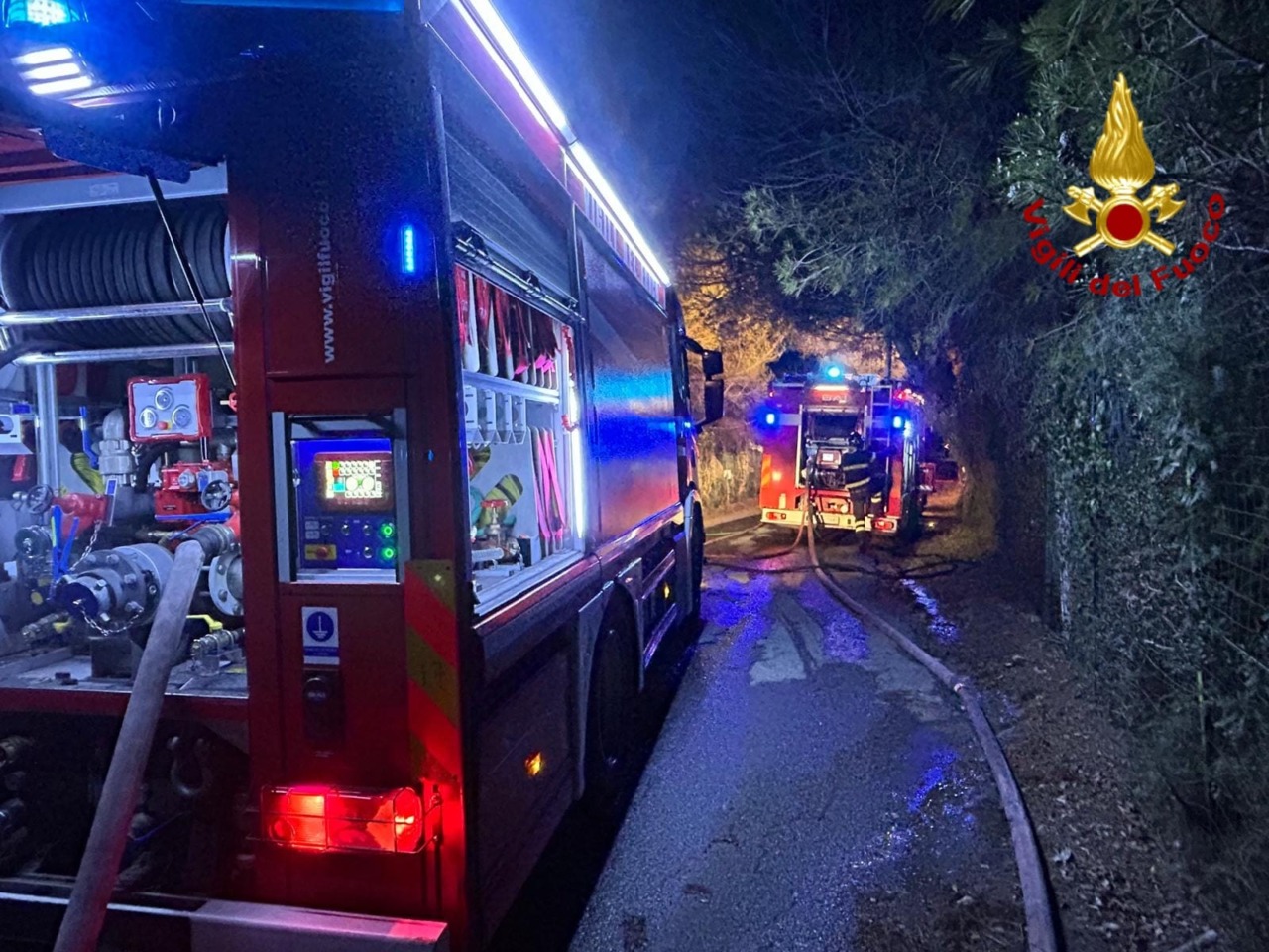 Dimissioni per i sette pazienti intossicati nell’incendio di via Margotti a Sanremo