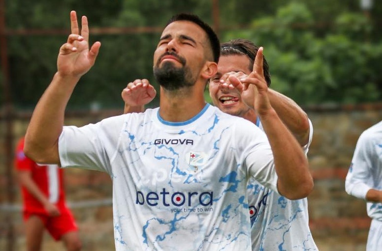 Djorkaeff decide la partita: la Sanremese batte il Club Milano con un gol decisivo