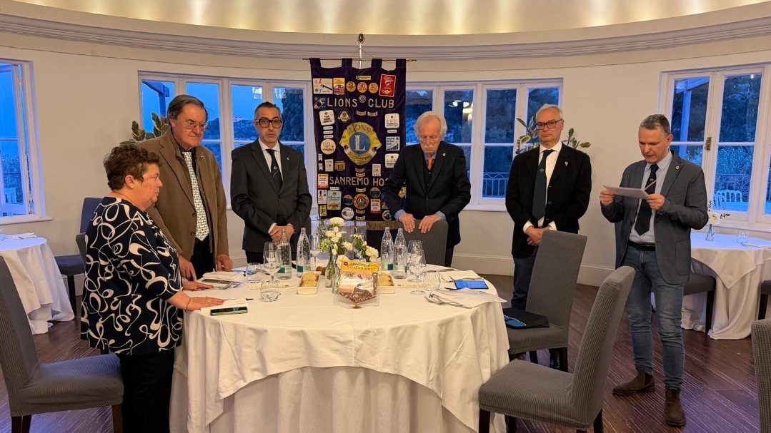 Emanuele Frattarola nuovo presidente del Lions Club Sanremo Host