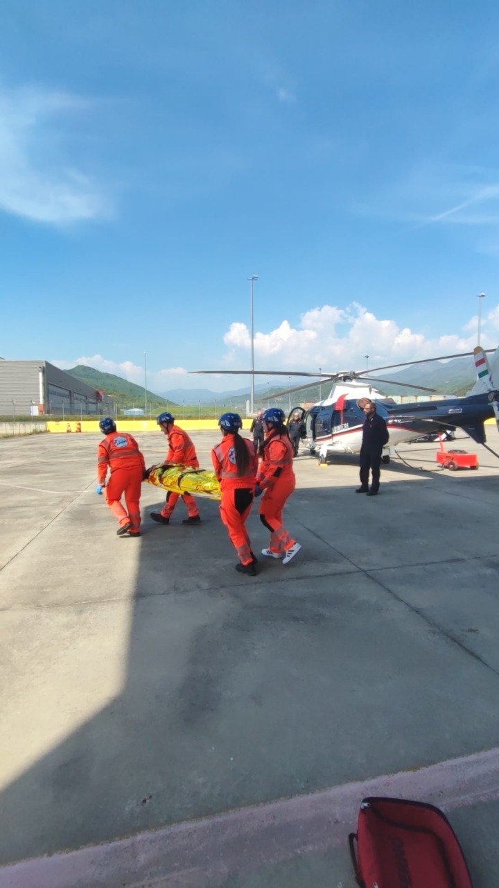 Fine settimana di formazione con gli Elicotteristi dei Carabinieri