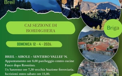 Gita del CAI Bordighera nella Valle Roja