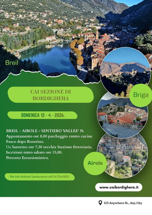 Gita del CAI Bordighera nella Valle Roja