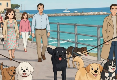 I Lions Club organizzano la “Passeggiata a sei zampe” a Bordighera