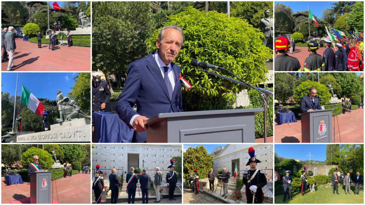 Imperia e Provincia onorano il 25 Aprile