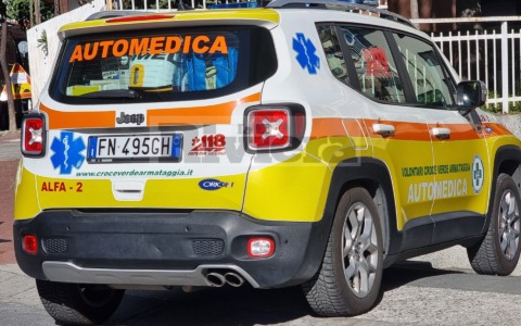 Incidente motociclistico a Ventimiglia: grave un uomo di 63 anni