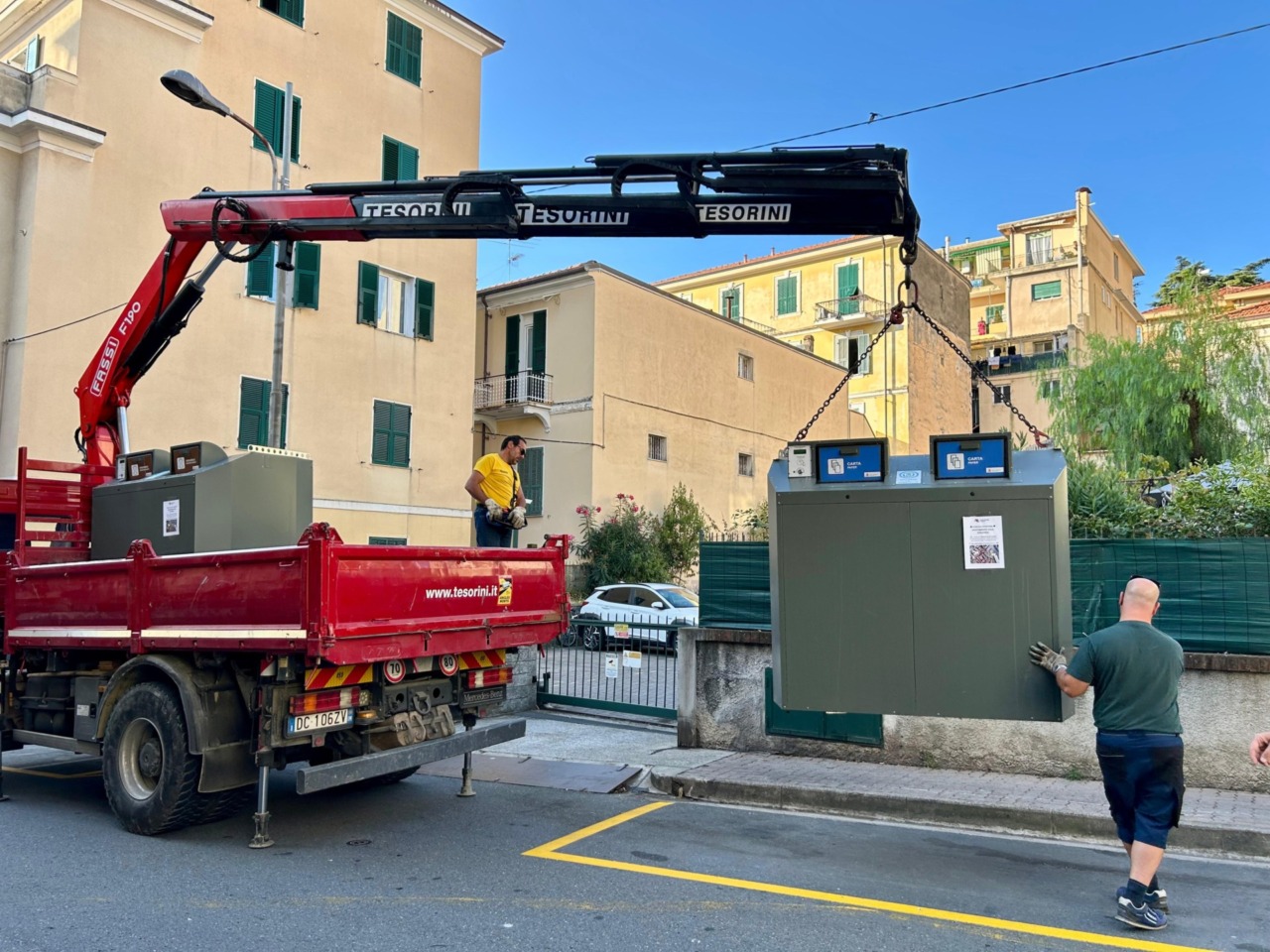 Inizio della quarta fase di installazione delle Ecoisole a Sanremo: appello agli utenti e ai quartieri coinvolti