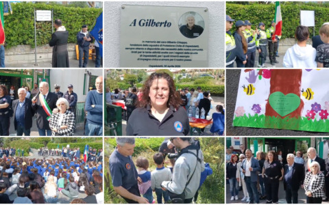 Intitolato a Gilberto Chiappa il piazzale della scuola De Amicis di Ospedaletti