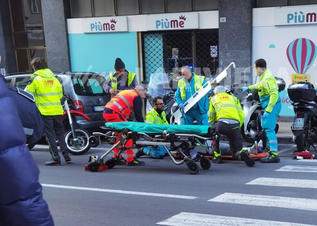 Investita una donna in via Pietro Agosti a Sanremo