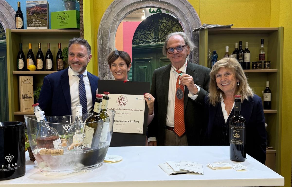 Riconoscimenti per Laura Aschero a Vinitaly 2026