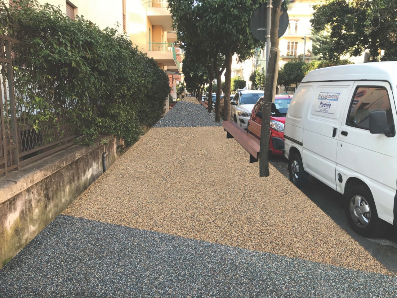 Ristrutturazione di corso Roma e piazza Martiri della Libertà a Diano Marina