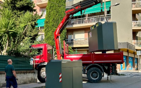 Sanremo avvia la terza fase di installazione delle ecoisole informatizzate