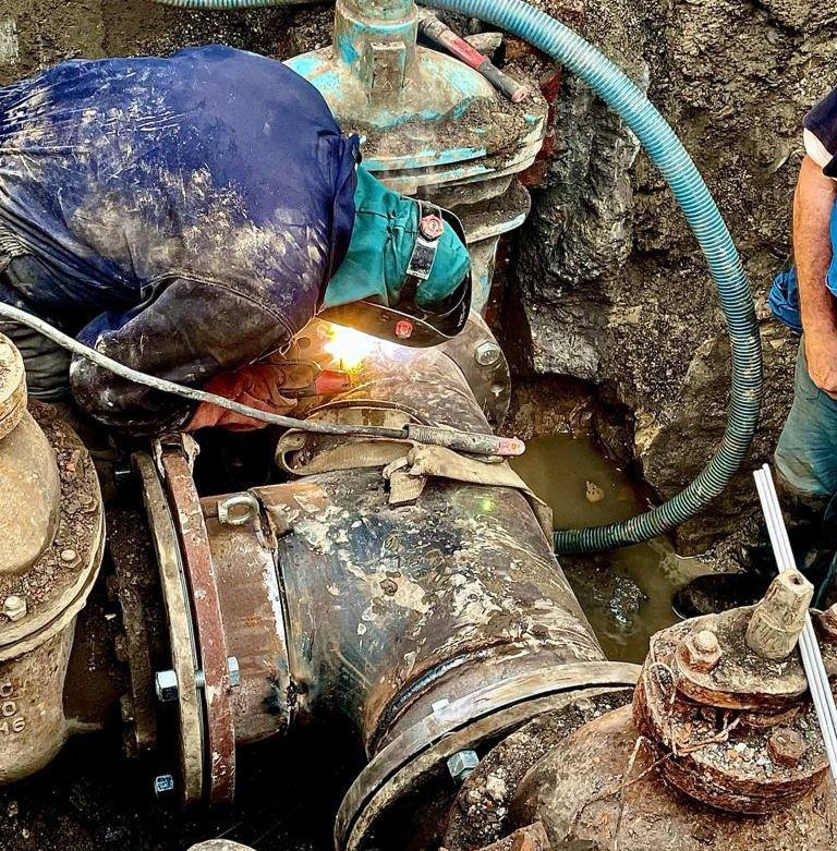 Sospensione dell’acqua a Poggi e Borgo Marina per lavori all’acquedotto
