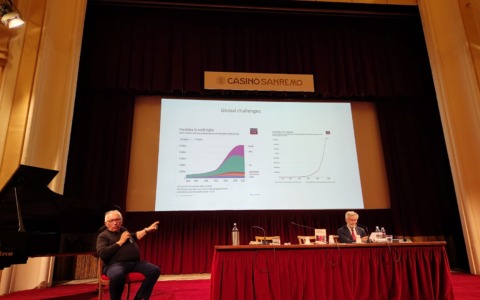 Al Casinò di Sanremo si discute di Pace in Europa tra Trump e Cina