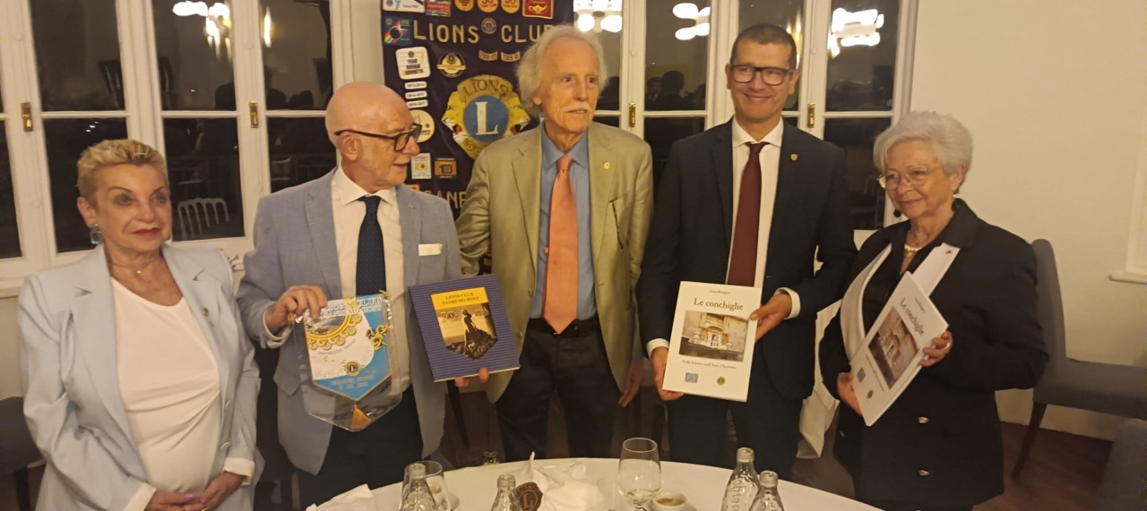 Claudio Novali ospite del convivio del Lions Club Sanremo Host