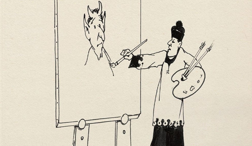 Don Luigi Morelati, il “Forattini in tonaca”: 62 vignette in un libro