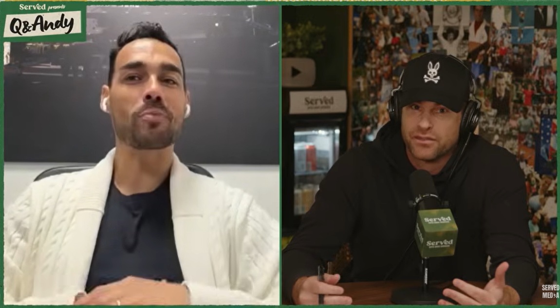 Fabio Fognini al podcast di Andy Roddick: “Non gioco più a tennis, solo golf e padel”