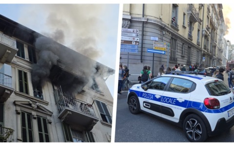 Fiamme in un’abitazione in Via Zeffiro Massa a Sanremo