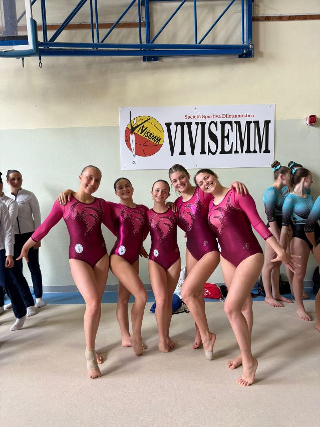 Ginnaste della Riviera dei Fiori brillano al Campionato a squadre di eccellenza