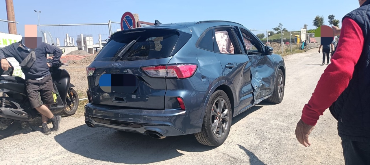 Incidente a Imperia: guidatore positivo all’alcol test