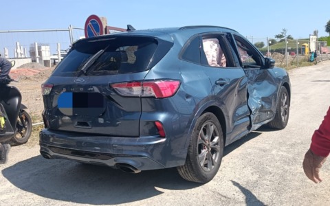 Incidente a Imperia: guidatore positivo all’alcol test