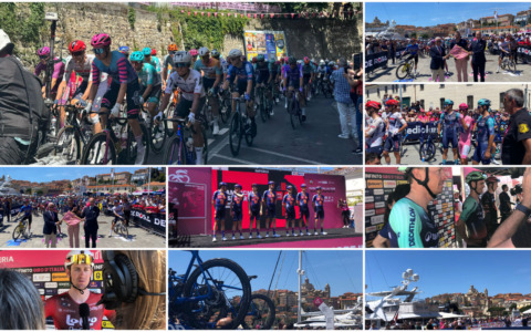 Inizia a Imperia la 12ª tappa del Giro d’Italia verso Novi Ligure