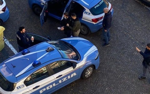 Operazioni della polizia di frontiera al confine di Ventimiglia