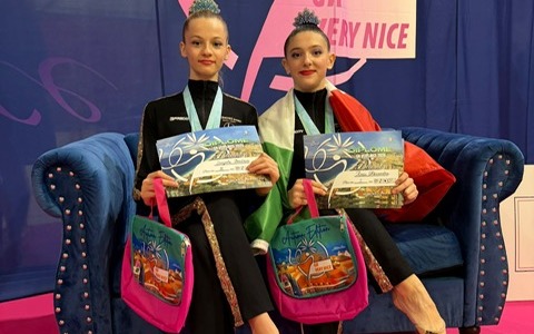 Successo internazionale per le atlete del Cerchio d’Oro di Imperia a Nizza
