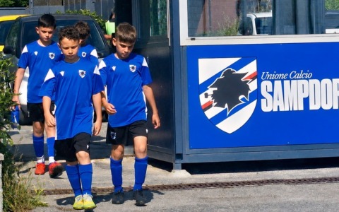 Tre giovani promesse di Imperia convocati dalla Sampdoria